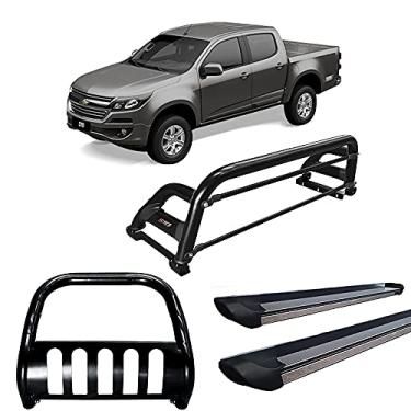 Imagem de Kit Quebra Mato+Estribo Pers +Santo Anto H2 S-10 12/20 Preto