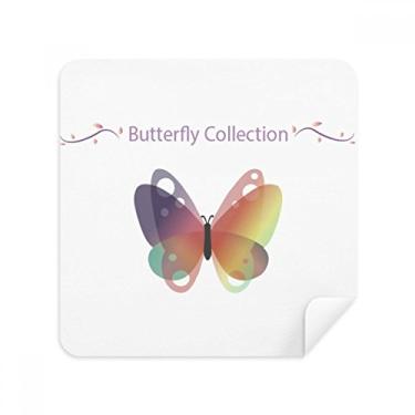 Imagem de Purple Butterfly Collection óculos pano de limpeza de tela tecido de camurça pacote com 2