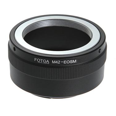 Imagem de Anel adaptador FocusFoto FOTGA para lente de montagem de parafuso M42 42 mm para câmera Canon EOS EF-M sem espelho, corpo da câmera M1 M2 M3 M5 M6 M10 M50 M100