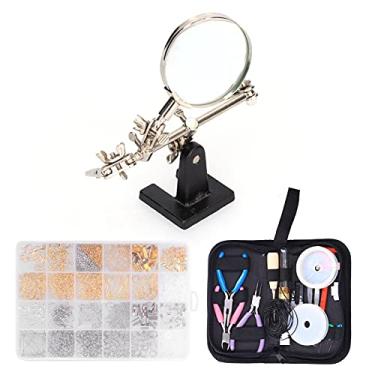 Imagem de Suprimentos para fabricação de joias, kit para fabricação de pulseiras cuidadosamente selecionado para uso doméstico e familiar