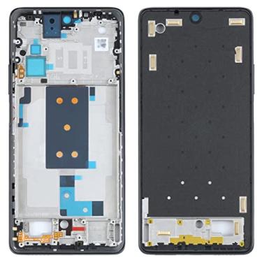 Imagem de HONGYAN Peças de substituição de telefone celular Placa de moldura de quadro LCD da casa frontal original para Xiaomi Mi 11t / 11t Pro Acessórios telefônicos