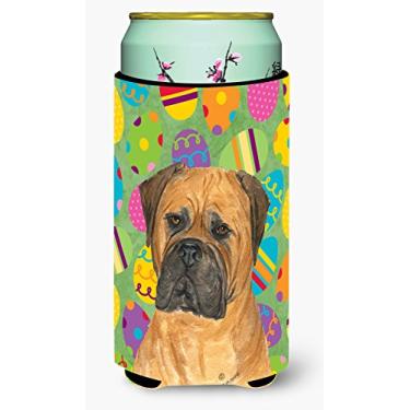 Imagem de Bullmastiff Easter Eggtravaganza Tall Boy Beverage Insulator Beverage Insulator Hugger