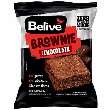 Imagem de Belive Brownie Chocolate Zero Açúcar Sem Glúten Sem Lactose 40G