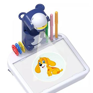 Imagem de Mesa Projetora Infantil de Desenho Brinquedo Criativo 4 em 1
