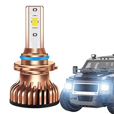 Imagem de Lâmpada do farol LED - H4 /H7 farol baixo farol alto led | Cool White 300% Mais Brilhante Cool 1680LM-3980LM Kit de conversão de luz