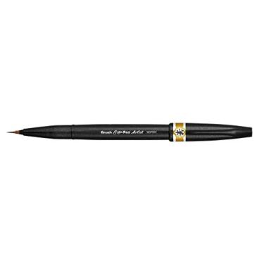 Imagem de Pentel SESF30 °C YX pincéis de tinta extrafinos (1 pacote de ocre