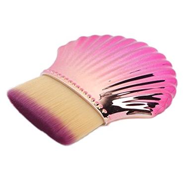 Imagem de Escova de base BB Cream para cabelo macio, pincéis de maquiagem de sereia, pincel de maquiagem elegante, pincel de maquiagem, pincel de maquiagem para rabo de peixe, pincéis de pó macios para meninas