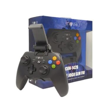 Imagem de Joystick Gamepad Controle Bluetooth Inova Pc Android Iphone