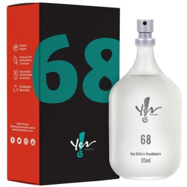 Imagem de Perfume Masculino 68 Colônia Desodorante, 85ml Yes Cosmetics - Yes! Co