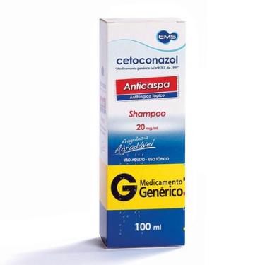Imagem de Cetoconazol Shampoo 20mg 100ml Genérico Ems EMS