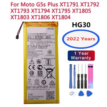 Imagem de Bateria HG30 para Motorola  Moto G5s Plus  XT1791  XT1792  XT1793  XT1794  XT1795  XT1802  XT1803
