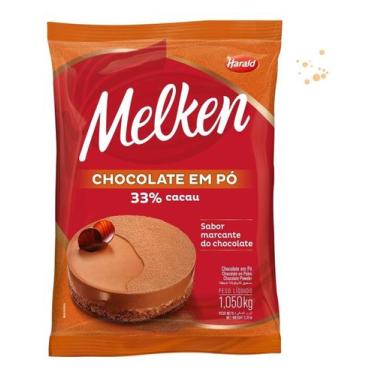Imagem de Chocolate Em Po 33% Cacau Melken Harald 1,05 Kg
