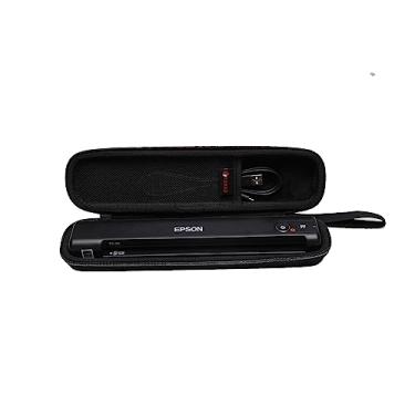 Imagem de XANAD Capa preta para scanner de documentos Epson Workforce ES-50 / ES-55R / ES-60W / ES-65WR / DS-30 / DS-70 / DS-80W (apenas capa)