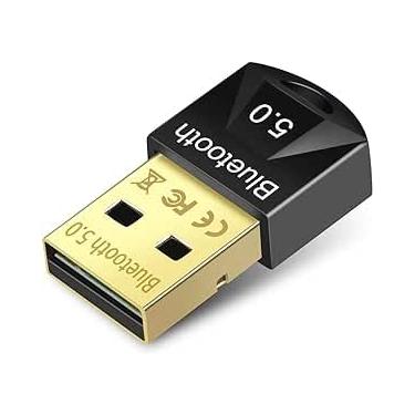 Imagem de Adaptador Bluetooth USB para PC, 5.0 laptop, mouse, teclado, impressoras,alto-falantes, controladores PS5/Xbox/Switch Pro, adaptador Bluetooth sem driver Nano USB Bluetooth 5.0_YODHE