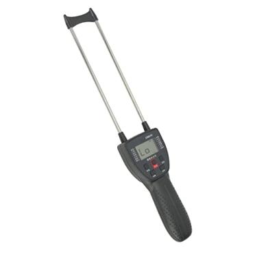 Imagem de Medidor de umidade de grãos LCD digital com sonda dupla - tela de fundo para feijão, arroz, trigo, milho