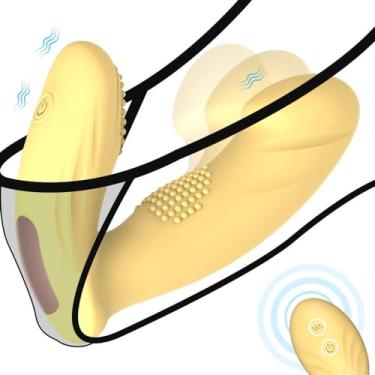 Imagem de Vibrador silencioso com controle remoto Vibrador feminino perfeito à prova d'água, material macio, seguro, mini, saudável e compacto