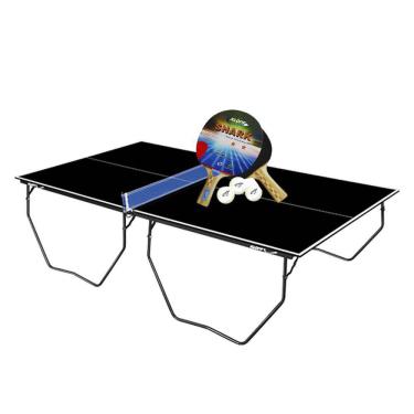 Imagem de MESA PING PONG MDP 15mm 1087 KLOPF + KIT Raquetes e Bolinhas 5055