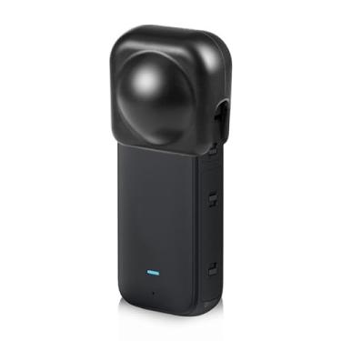 Imagem de LICHIFIT Tampa de lente de silicone para Insta360 X4 Action Camera Lens Protective Hood Anti-Drop Lens Guard Case Cover Protector Shell Skin Accessories