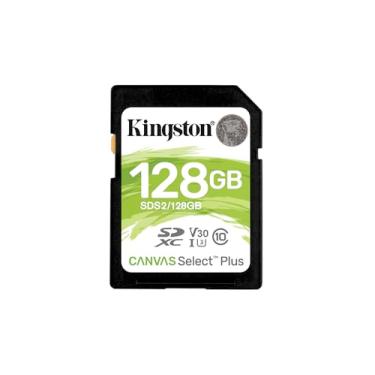 Imagem de Cartao De Memoria Classe 10 Kingston Sds2/128gb Sdxc 128gb 100r/85w Uhs-i Canvas Select Plus