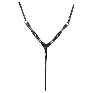 Imagem de Peitoral Largo de Couro SV5196 - Preto