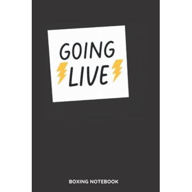 Imagem de Boxing notebook: Boxing Daily Journal . Lined Notebook Journal Daily Planner Diary 6"x 9"- 110 pages