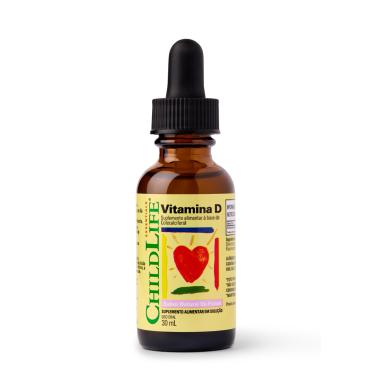 Imagem de Vitamina D3 Infantil Childlife Liquido em Gotas Sabor Frutas 30ml