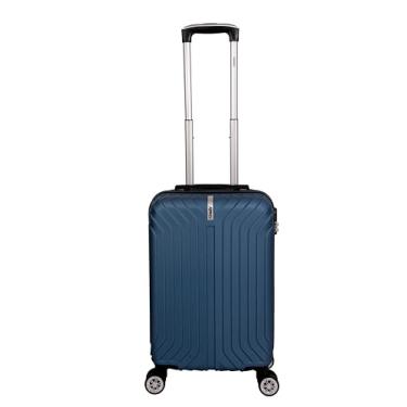Imagem de Mala de Mão Bordo ABS Rigida ISIWAY | Tamanho P | Resistente a Impactos | ANAC Aprovado | Bagagem de Cabine | Viagens Conformes | Durável e Elegante (TUCSON, Azul, Unico)