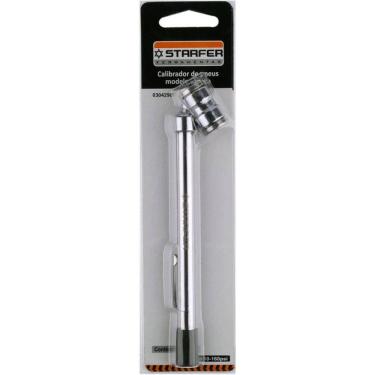 Imagem de Calibrador De Pneu Canudo Duplo 10/160psi Starfer