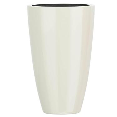 Imagem de Vaso Plantas Decorativo Fibra De Vidro Grande 70cm Roma M (Off White)
