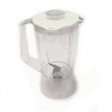 Imagem de Copo Liquidificador Arno Power Mix 550W Cristal Tampa Branca - Microma