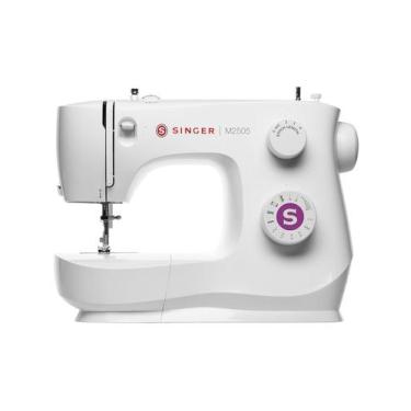 Imagem de Máquina de Costura Singer M2505 Doméstica Portátil Reta 9 Pontos 110V 