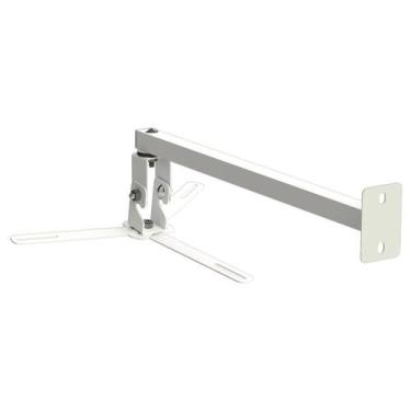 Imagem de Suporte Projetor Datashow Parede Braço 40 Cm Branco - Multiforma