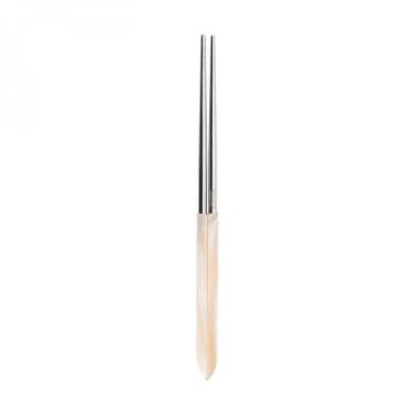 Imagem de Hashi Para Comida Japonesa Anel Banhado Prata Aladin Bugatti