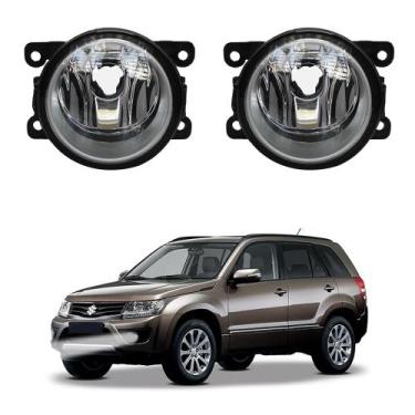 Imagem de Par Farol de Milha Grand Vitara 2008 a 2012 Auxiliar Neblina - TIGER A