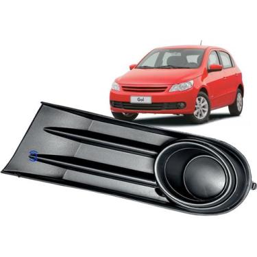 Imagem de Moldura Grade Farol S/ Milha Preto Gol Voyage Saveiro G5 2009 2010 201