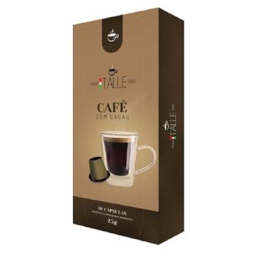 Imagem de Capsula Cafe Cacau Nespresso Cafe Italle 1 Caixa - Café Italle 