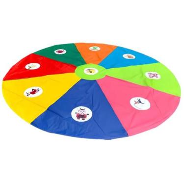 Imagem de Tapete Infantil Redondo Colorido p/ Atividades - Sala de Aula - Igreja