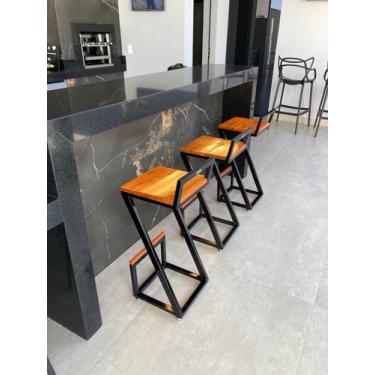 Imagem de Banqueta Z  75 cm de altura - Terra Salutte