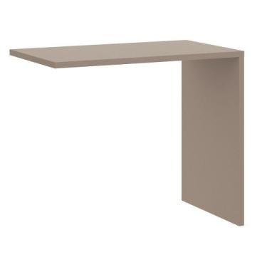 Imagem de Mesa Office Modulada 90cm Elegance Móveis Castro, Níquel