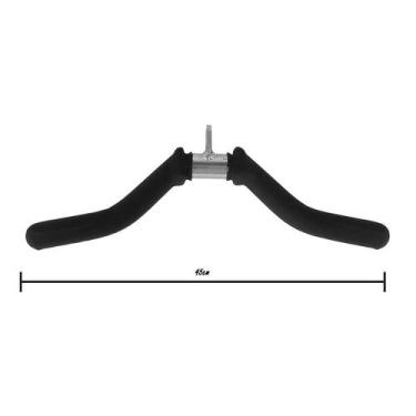 Imagem de Puxador Em V Maciço Com Giro Revestido Prv220 Uplift