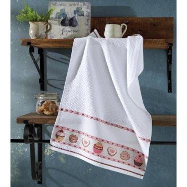 Imagem de Pano de Copa Felpudo jacquard para Bordar Vigo Liso, Dohler  - DOHLER 