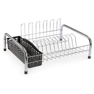 Imagem de Escorredor secador Estilo Com porta Talher E Copo Preto N397 Niquelart