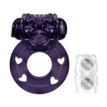Imagem de Anel Peniano Com Vibro Bichinho Mega Import, Rosa