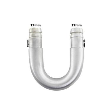 Imagem de Tubo U Adaptador Para Isolar Ar Quente 16mm Unirversal - PARAISO DAS M