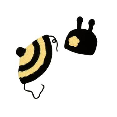 Imagem de Matissa recém-nascido Menina/Menino Crochê Tricô Fantasia Foto Fotografia Acessório Chapéus Roupas, Multicolored, 0 -24 Month