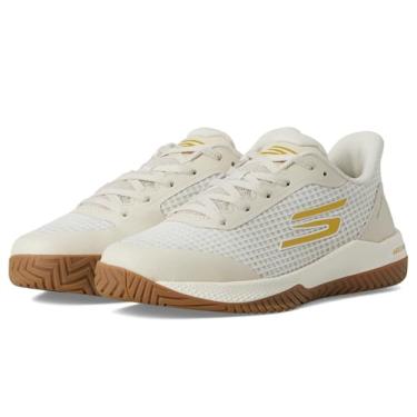 Imagem de Skechers Tênis feminino Go Train Arch Fit Viper Court Pro - Pickleball, Off-white, 11