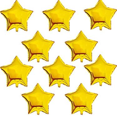 Imagem de BEISHIDA 30 balões dourados de 45,72 cm, balões de alumínio para chá de bebê, revelação de gênero, casamento, formatura ou festa de noivado