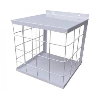 Imagem de Grade de proteção para câmera de segurança branca - Loja Mim