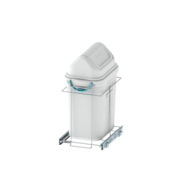 Imagem de Lixeira Para Cozinha Elevatta Deslizante Simples 19 Litros 3429 Dimec