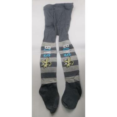 Imagem de Meia Calça Infantil Grossa Minino Proteção Frio Estampa Inverno - sem,